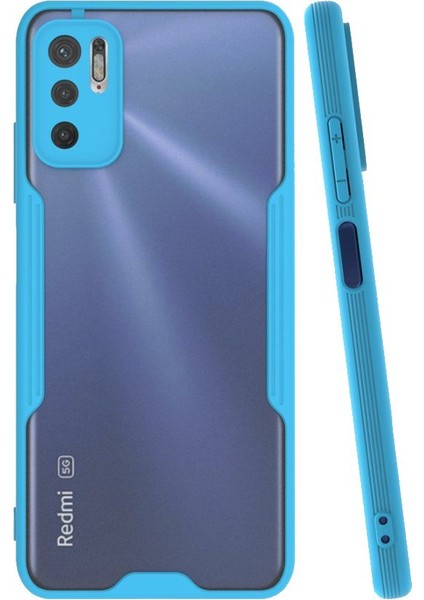 Xiaomi Redmi Note 10 5g Tam Korumalı Renkli Kenarlı Parfe Kılıf Ekran Koruyucu