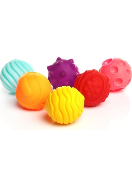 Soft Aktivite Topları 6'lı Altıgen Kutulu Set