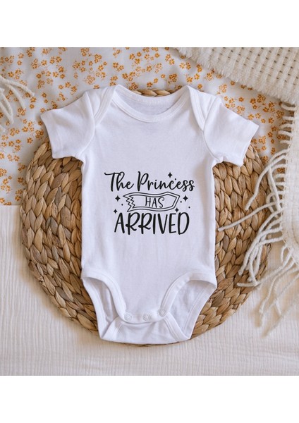 Gift Princess Has Arrived Tasarımlı Bebek Body Zıbın - Model 1 fiyatları