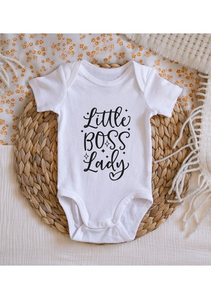 Gift Little Boss Lady Tasarımlı Bebek Body Zıbın - Model 1 fiyatları