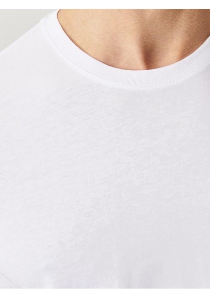 O Yaka Tişört Regular Fıt %100 Pamuk Compack Penye fiyatları