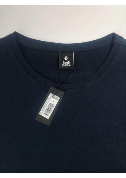 O Yaka Tişört Regular Fıt %100 Pamuk Compack Penye modelleri