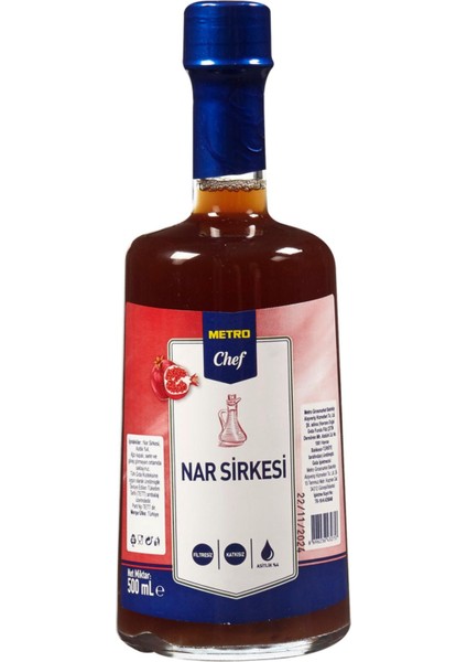 Nar Sirkesi 500 ml