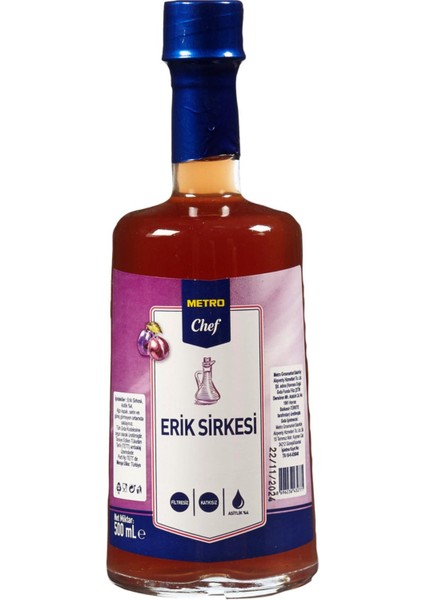 Erik Sirkesi 500 ml Plum Vinegar