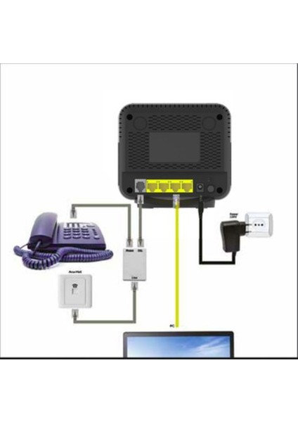 VMG-3313-B10A 300MBPS Kablosuz USB Vdsl2 Adsl2 Modem Router fiyatları
