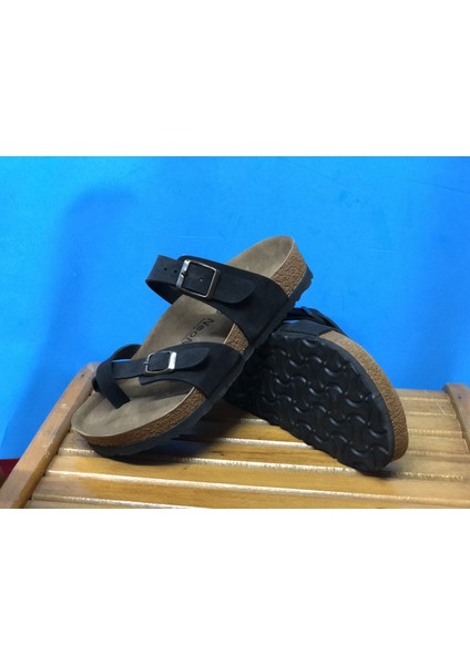 Baş Parmak Geçmeli Tam Ortopedik Birkenstock Model Bay Bayan Parmakarası Terlik