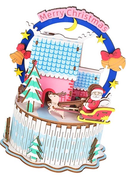 Yaratıcı Dıy Ahşap Müzik Kutusu Kitleri El Sanatları Dönen Müzikal Hareketi(Yurt Dışından) fiyatları