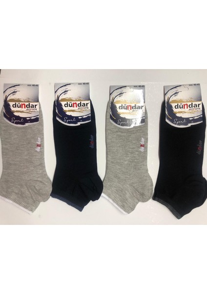 Erkek Likralı Ekonomik Patik Çorap - 12 Adet