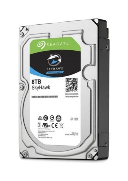 Skyhawk 3.5" 8tb 256MB ST8000Vx004 7200RPM Güvenlik HDD