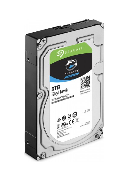 Skyhawk 3.5" 8tb 256MB ST8000Vx004 7200RPM Güvenlik HDD