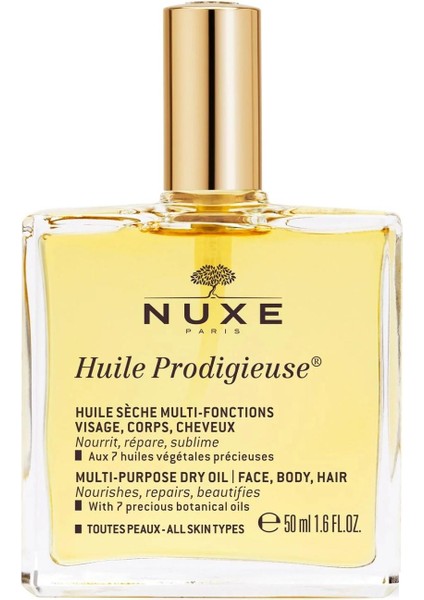 Huile Prodigieuse Çok Amaçlı Kuru Bakım Yağı 50 ml