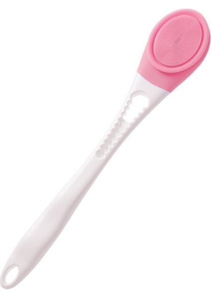 Ectric Ayarlanabilir Banyo Büyücü Uzun Saplı Banyo Fırçası Pembe (Yurt Dışından)