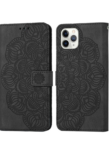 Iphone 11 Pro Max Black Için Mandala Deri Kılıf (Yurt Dışından) fiyatları