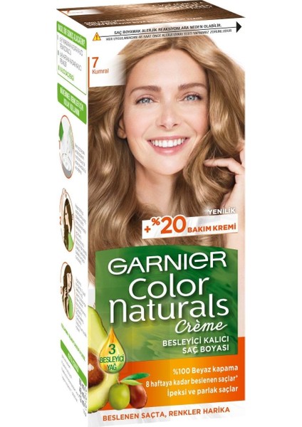 Garnıer Color Naturals 7 Kumral Saç Boyası