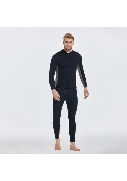 Erkek Wetsuit Top 2mm Neopren Su Aerobik Soğuk Suda Sörf Sörf(Yurt Dışından)