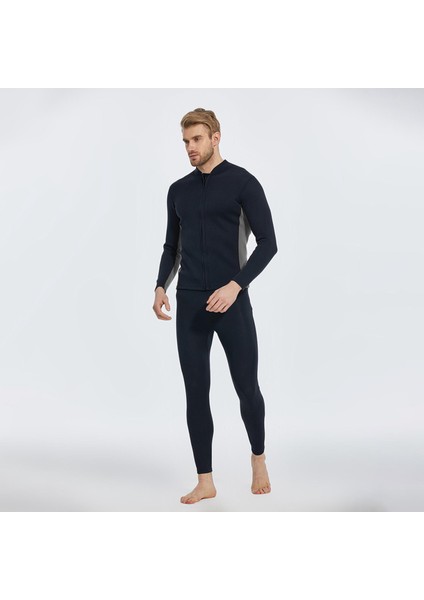 Erkek Wetsuit Top 2mm Neopren Su Aerobik Soğuk Suda Sörf Sörf(Yurt Dışından)