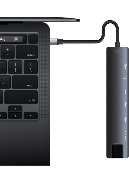 Type C USB 8 In 1 Hub Çoklayıcı Adaptör