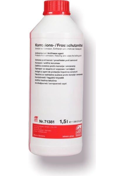 Anitifriz 1.5 lt Kırmızı 71381