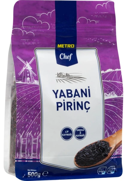 Metro Chef Yabani Pirinç 500 gr