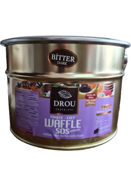 Çikolata Bitter Waffle Sos 10 kg