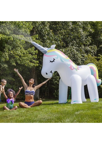 Su Yağdıran Şişme Unicorn 230X90CM( Yurt Dışından )