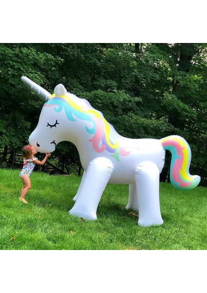 Su Yağdıran Şişme Unicorn 230X90CM( Yurt Dışından )