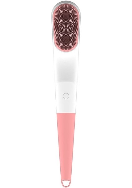 Ectric Banyo Fırçası Uzun Saplı Inatçı Cilt Büyücü Fırçası Pembe (Yurt Dışından)