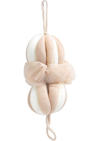 Banyo Topu Ovma Geri Banyo Çekme Uzun Köpük Net Banyo Fırça Gri (Yurt Dışından) fırsatları