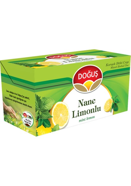 Bardak Poşet Nane Limon 20'li