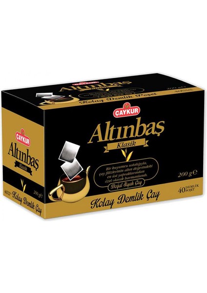 Altınbaş Demlik Poşet Çay Klasik 40'lı