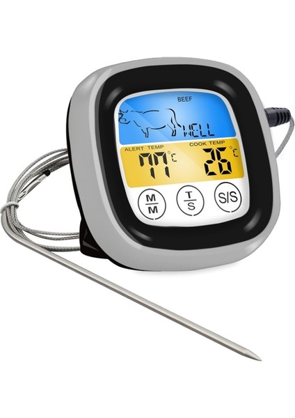 Barbekü Mangal Fırın Termometresi 530 Derece THR359