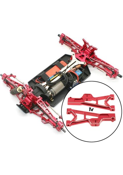 Jlb Yarış 1/10 Araba Canavar Kamyon Hobi Modeli Için Rc Salıncak Kolu Kırmızı Değiştirilmiş (Yurt Dışından) indirimleri