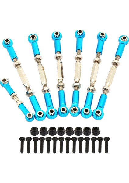 Tıe Çubukları Turnikler 3644 Slash 2WD 1/10 Için Uygun Parçalar Mavi (Yurt Dışından)