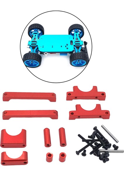Rc Araba Şasi Parçaları Pratik 43X5X6MM Wltoys Için Suits A949 A959 Kırmızı (Yurt Dışından) modelleri