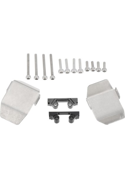Ön / Arka Aks Skid Plakası Eksenel SCX24 Için 1:24 Ölçekli 90081 Paletli 2 Set (Yurt Dışından)