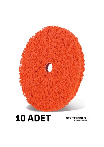 Strip Disk Boya Kazıma Diski Kırmızı Disk ( 10 Adet)