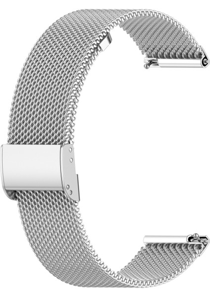 Huawei Gt3 Pro 46MM Gümüş Için 22MM Milan Metal Izleme Bandı (Yurt Dışından)