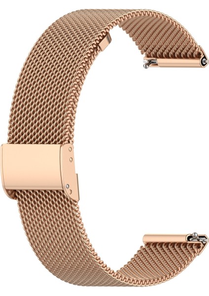 Huawei Gt3 Pro 46MM Gül Altın Için 22MM Milan Metal Izleme Bandı (Yurt Dışından)