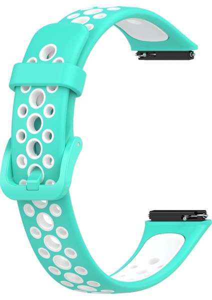 Huawei Band 7/7 Nfc Cıan+Beyaz Için Nefrebli Silikone Site Bantı (Yurt Dışından) modelleri