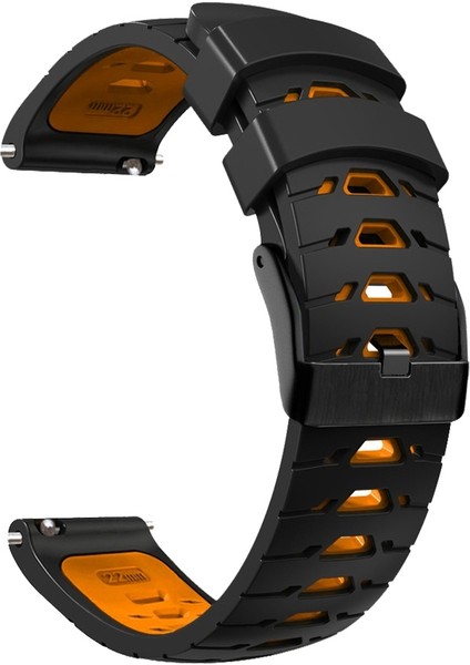 Huawei Için Silikon Saat Grubu Gt Runner Black Orange (Yurt Dışından) modelleri