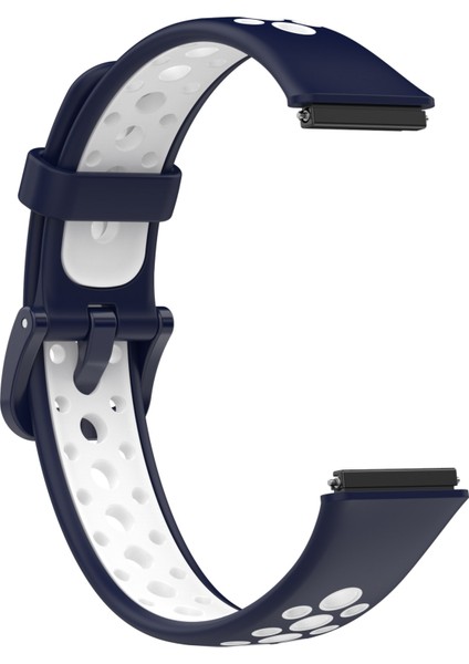 Huawei Band 7/7 Nfc Koyu Mavi+Beyaz Için Nefes Alabilen Silikon Saat Grubu (Yurt Dışından) fırsatları
