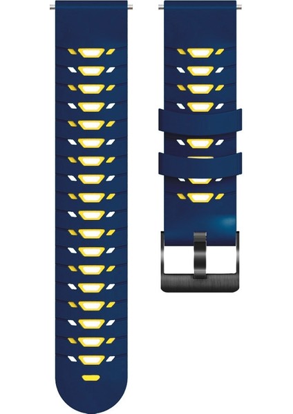 Huawei Için Silikon Saat Grubu Gt Runner Midnight Blue Sarı (Yurt Dışından) fiyatları