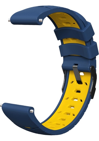 Huawei Için Silikon Saat Grubu Gt Runner Midnight Blue Sarı (Yurt Dışından) fırsatları