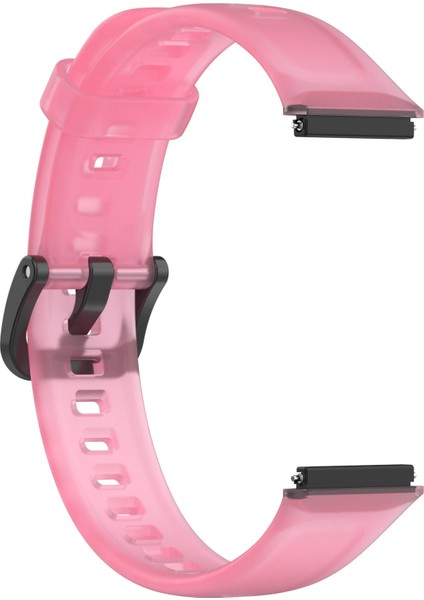 Huawei Band 7/7 Nfc Pink Için Şeffaf Silikon Saat Bandı (Yurt Dışından) fırsatları