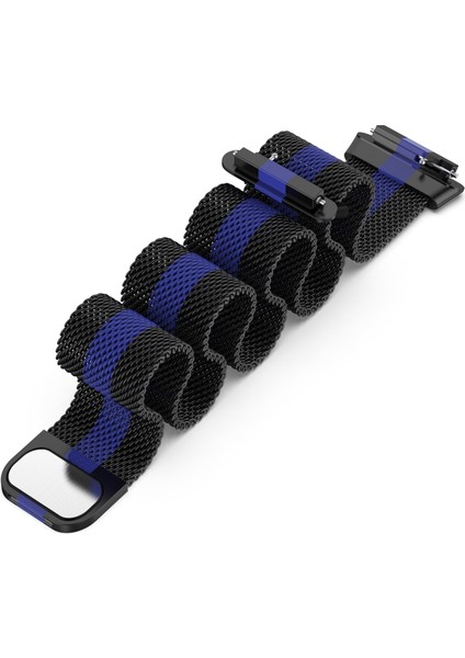 Huawei Band 7 Siyah+Mavi Için Milan Manyetik Saat Band (Yurt Dışından) fırsatları