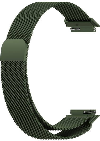 Huawei Band 7 Green Için Milan Manyetik Saat Grubu (Yurt Dışından) modelleri