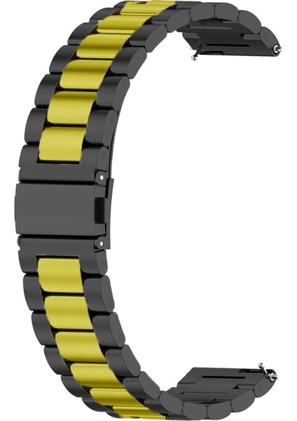 Huawei Gt 3 Pro 43MM Siyah Gold Single Için Metal Ste Watch Band (Yurt Dışından)