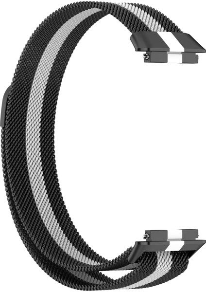 Huawei Band 7 Black+White Için Milan Manyetik Saat Band (Yurt Dışından) fiyatları