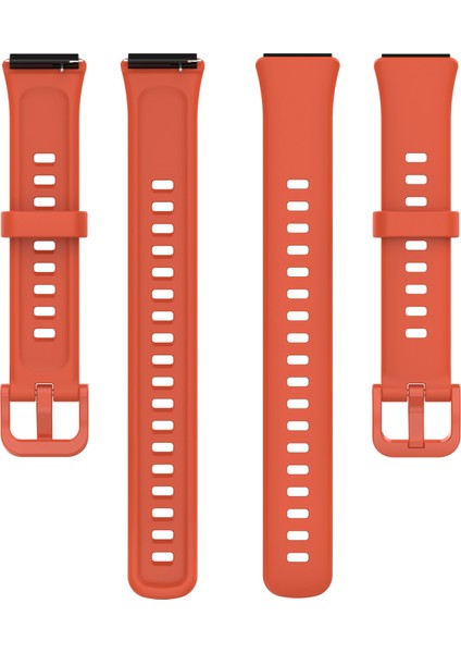 Huawei Band 7 Kırmızı Turuncu Pus Için Silikon Izle Band (Yurt Dışından)