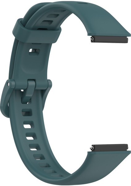 Huawei Band 7 Dark Green Için Silikon Saat Band (Yurt Dışından) modelleri
